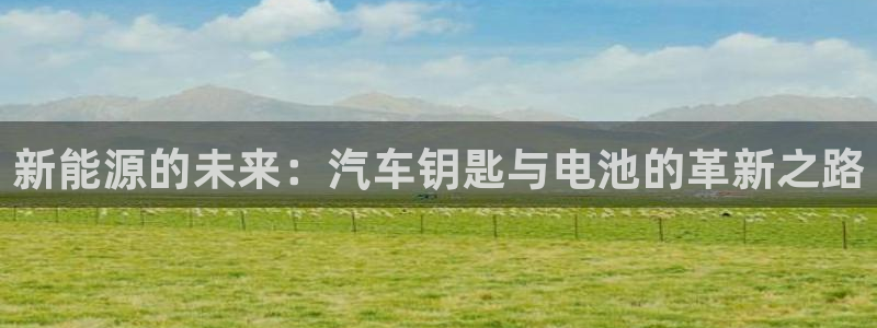 优发国际游戏17：新能源的未来：汽车钥匙与电池的革新之路