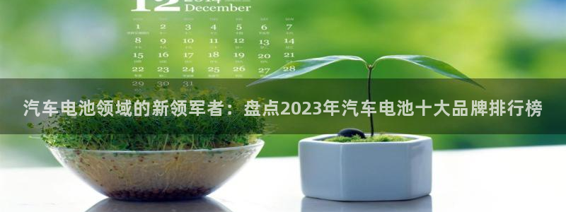优发国际官网下载：汽车电池领域的新领军者