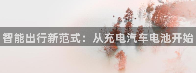 优发国际手机客户端下载不了：智能出行新范式：从充电汽车电池开始